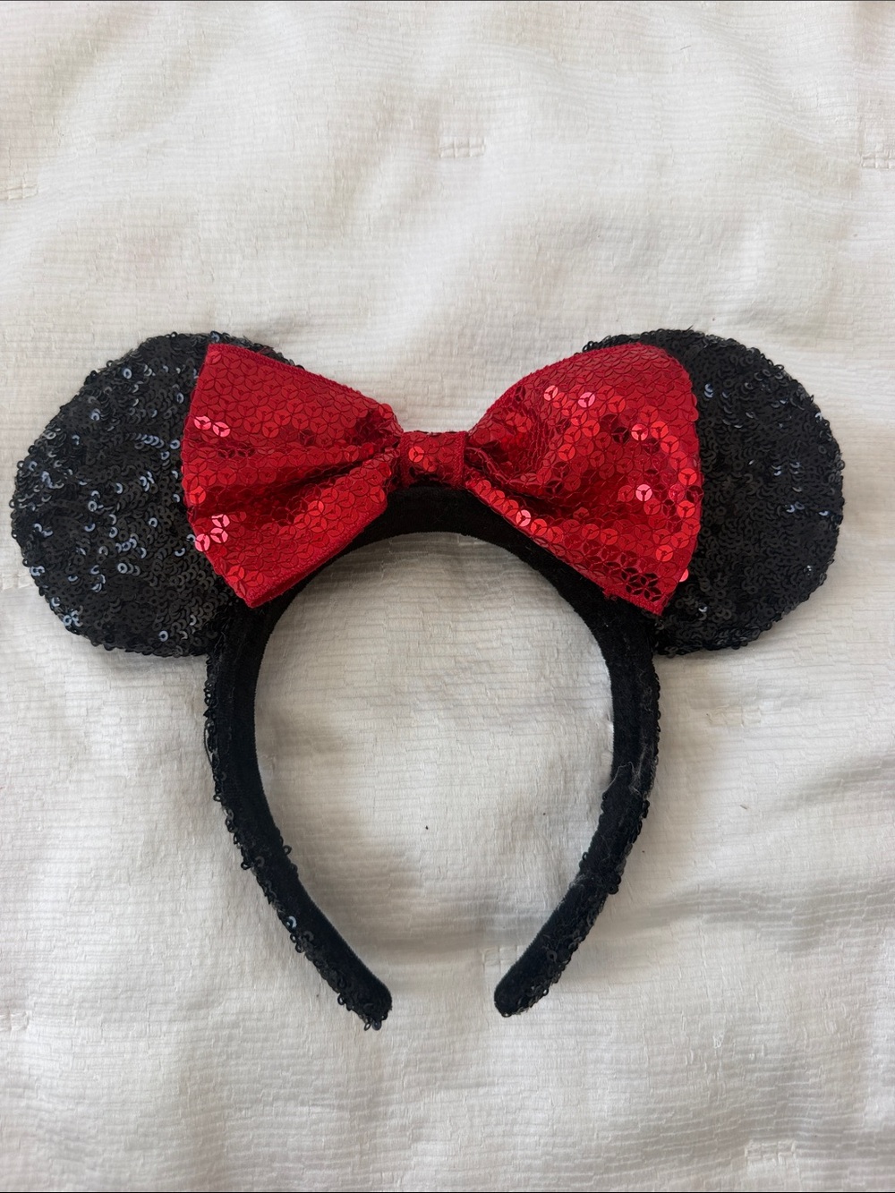 Classic Disneyland Minnie Mouse Ears Headband